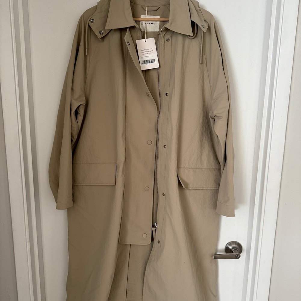 Everlane Beige Trench Coat